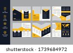 creative business brochure... | Shutterstock .eps vector #1739684972