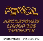 education school pencil... | Shutterstock .eps vector #1456108142