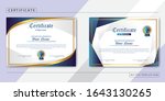 creative certificate of... | Shutterstock .eps vector #1643130265