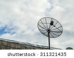 Small photo of atellite dishes lower frequencies a gauzy black plate 1