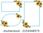 sunflower plant flower nature... | Shutterstock .eps vector #2153448575