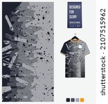 soccer jersey pattern design.... | Shutterstock .eps vector #2107515962