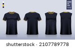 t shirt mockup  sport shirt... | Shutterstock .eps vector #2107789778