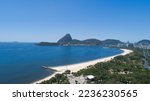 Small photo of Rio de Janeiro in sunny day, with sugar loaf mountain