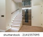 Stairs And Elevator Of Luxury...