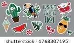 Summer Sticker Set  Cute Cactus ...