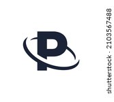 letter p logo initial with... | Shutterstock .eps vector #2103567488