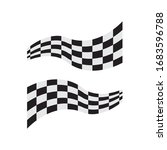 race flag icon  simple design... | Shutterstock .eps vector #1683596788