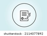 certificate of completion that... | Shutterstock .eps vector #2114077892