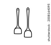 spatula icon in trendy flat... | Shutterstock .eps vector #2008164095