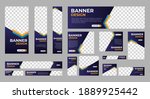 abstract banner design web... | Shutterstock .eps vector #1889925442