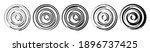 set abstract spiral circle... | Shutterstock .eps vector #1896737425
