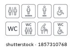square icons male female... | Shutterstock .eps vector #1857310768