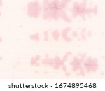 pink watercolor print. artistic ... | Shutterstock . vector #1674895468