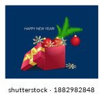 christmas and new year design.... | Shutterstock .eps vector #1882982848