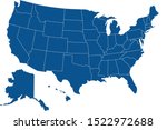 United States Country Map...