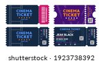 Cinema Tickets On Background....