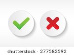 vector check mark icons | Shutterstock .eps vector #277582592