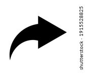 forward icon. arrow simple icon.... | Shutterstock .eps vector #1915528825