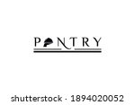 pantry sign or logo label for... | Shutterstock .eps vector #1894020052