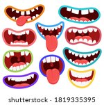 variations of the mouths of...
