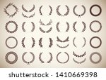 collection of different vintage ... | Shutterstock .eps vector #1410669398