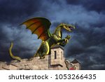 Green Dragons On The Castle A...
