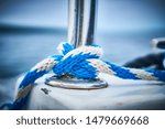 Small photo of Mooring Tie Off on Boat