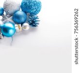 christmas background. gift box  ... | Shutterstock . vector #756369262