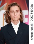 Small photo of London, United Kingdom - October 13, 2021: Jack Farthing attends "The Lost Daughter" UK Premiere at The Royal Festival Hall in London, England.