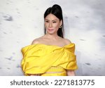 Small photo of London, United Kingdom - March 07, 2023: Lucy Liu attends the UK special screening of "Shazam! Fury Of The Gods" at Cineworld Leicester Square in London, England.