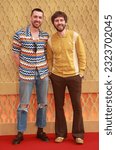 Small photo of London, United Kingdom - June 26, 2023: Miles Kane and James Buckley attend the "Indiana Jones And The Dial Of Destiny" UK Premiere at Cineworld Leicester Square in London, England.