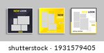 set of editable minimal square... | Shutterstock .eps vector #1931579405