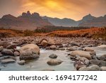 Drakensberg Sunset With A...
