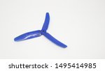 blue propeller isolated on... | Shutterstock . vector #1495414985