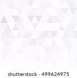 gray white grid mosaic... | Shutterstock .eps vector #499624975
