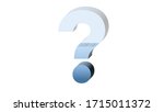 3d special mark of half full of ... | Shutterstock . vector #1715011372