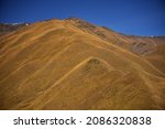 Small photo of The mountains of North Ossetia ,landscapes of the Zakka gorge