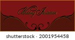 indian wedding invitation card... | Shutterstock .eps vector #2001954458