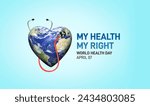 World health day concept. heart ...