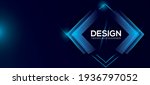 banner template blue light... | Shutterstock .eps vector #1936797052