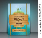 Summer Beach Party Flyer Design ...