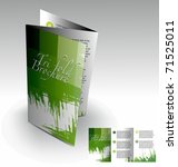 tri fold brochure design... | Shutterstock .eps vector #71525011