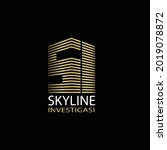 skyline design logo. logo... | Shutterstock .eps vector #2019078872