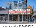 Small photo of Portland, Oregon: October 13, 2019: Powell's Books In the city of Portland, Oregon. Powell's Books is the largest independent bookstore in the world.