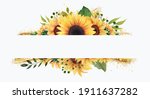 Sunflowers Frames  Geometry...