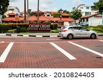 Small photo of SINGAPORE – 19 JUL 2021: Chomp Chomp Food Centre was popular for its variety of local dishes. Covid-19's dine-in restrictions have led to many food stalls shuttered or operating at shorter times.