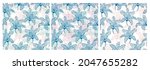 flower background with blooming ... | Shutterstock .eps vector #2047655282