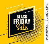 black friday yellow and black... | Shutterstock .eps vector #1928225348