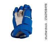blue ice hockey protective... | Shutterstock . vector #1560908498